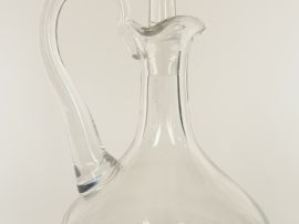 SAINT LOUIS. Décanteur en cristal.  H. : 30 cm