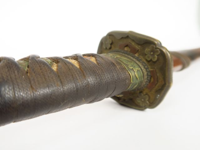 Sabre de commandement Katana de la Seconde Guerre Mondiale. Japon, pre