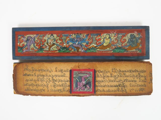 Lot composé de trois miniatures érotiques sur papier ou porcelaine.  I