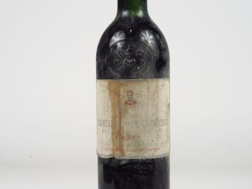 1 BOUTEILLE CHÂTEAU PAPE CLEMENT CC GRAVES - 1957 - BG/EA/BS