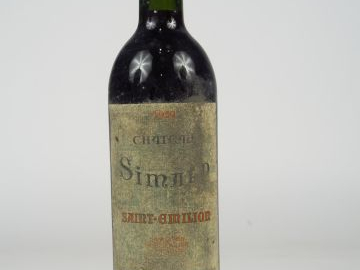 1 BOUTEILLE CHÂTEAU SIMARD ST EMILION - 1959 - ES/EF/ELD