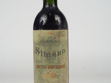 1 BOUTEILLE CHÂTEAU SIMARD ST EMILION - 1959 - BG+/ES/EF