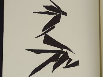 Alicia PENALBA. Album de 25 lithographies 'Compositions en noir et bla