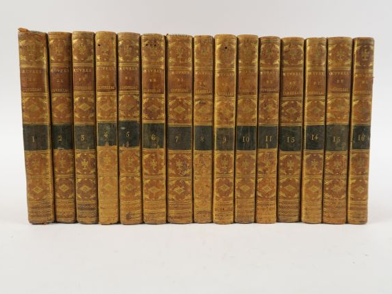 CONDILLAC (Abbé de). Cours d'Etude. Paris, Volland 1795. 15 vol. (sur 