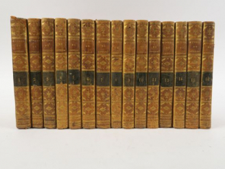 Vente aux enchères CONDILLAC (Abbé de). Cours d'Etude. Paris, Volland 1795. 15 vol. (sur 