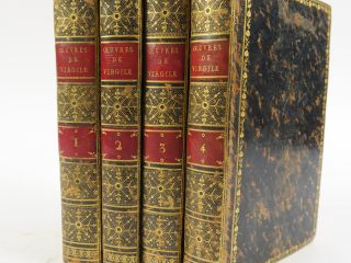 Vente aux enchères VIRGILE. Œuvres. Traduits en français, le texte vis-à-vis la traductio