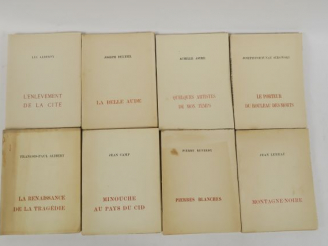 Vente aux enchères A LA PORTE D'AUDE. Collection d'Ecrivains Audois. Carcassonne, Edition