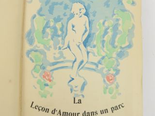 BOYLESVE (René). La leçon d'amour dans un parc. Roman. Paris, Editions