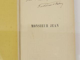 FABRE (Ferdinand). Monsieur Jean. Paris, Charpentier 1886. in-12. 1/2 