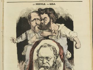 GILL (André). L'ECLIPSE. Directeur : F. Polo. Paris, aux Bureaux de la