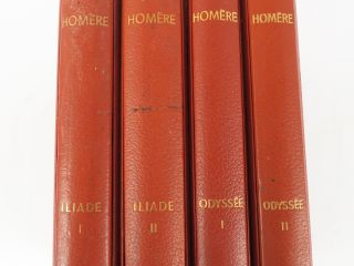 HOMÈRE. Iliade. Traduction de Paul Mazon. Odyssée. Traduction de Victo