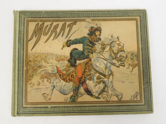 Vente aux enchères MONTORGUEIL (G.). Murat. Aquarelles de JOB. Paris, Hachette s.d. (1903