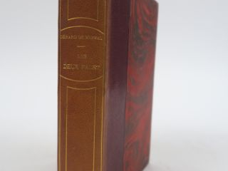 Vente aux enchères NERVAL (Gérard de). Faust et le Second Faust de Gœthe, suivis d'un cho