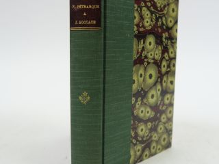 Vente aux enchères PÉTRARQUE. Lettres de François Pétrarque à Jean Boccace. Traduites du 