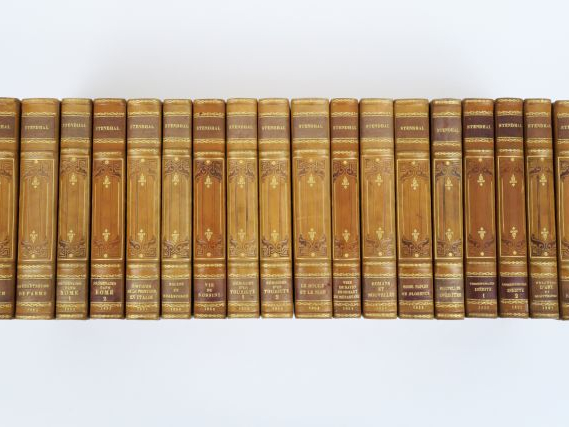 STENDHAL (HENRI BEYLE). Œuvres complètes. De l'Amour. – La Chartreuse 