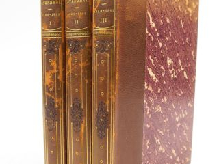 Vente aux enchères STENDHAL. Correspondance publiée par Ad. Paupe et P.-A. Cheramy (1800-