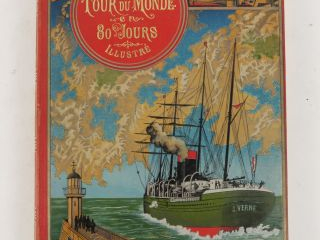 VERNE (Jules). Le Tour du Monde en quatre-vingt jours. Dessins par De 