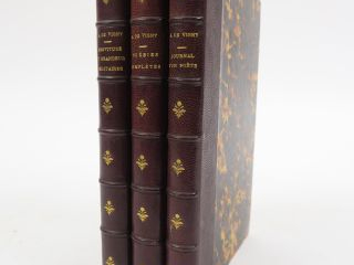 Vente aux enchères VIGNY (Cte Alfred de). Journal d'un poète, recueilli et publié par Lou