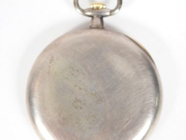 PATEK. PHILIPPE   Cie – Genève. Montre de gousset en argent, cadran ém