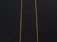 Collier draperie de style Napoléon III en métal doré et pierres fantai
