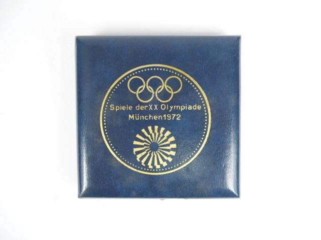 Pièce or 900/1000e, Jeux Olympiques de Munich 1972. Diam. : 45mm Dans 