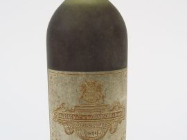 1 BOUTEILLE CHÂTEAU COUTET 1er CC SAUTERNES - 1924 - HEP/ES/CAPS CORRO
