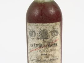 1 BOUTEILLE CHÂTEAU RAYNE VIGNEAU 1er CC SAUTERNES - 1924 - HEP-MEP/ES