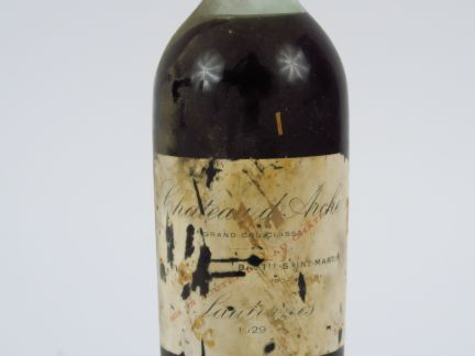 1 BOUTEILLE CHÂTEAU D'ARCHE SAUTERNES - 1929 - HEP/EA