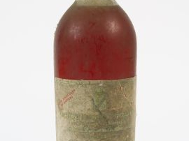 1 BOUTEILLE CHÂTEAU LAFAURIE PEYRAGUEY 1er CC SAUTERNES - 1933 - HEP/E