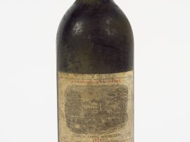1 BOUTEILLE CHÂTEAU LAFITE ROTHSCHILD 1er GCC PAUILLAC - 1974 - BG+/ES