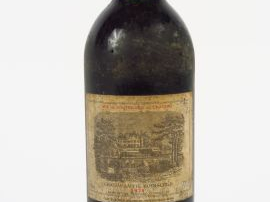 1 BOUTEILLE CHÂTEAU LAFITE ROTHSCHILD 1er GCC PAUILLAC - 1974 - BG/ES