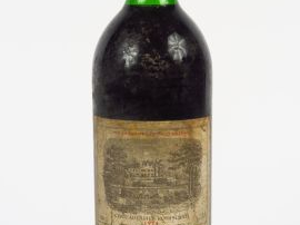 Vente aux enchères 1 BOUTEILLE CHÂTEAU LAFITE ROTHSCHILD 1er GCC PAUILLAC - 1974 - BG/ES