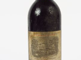 1 BOUTEILLE CHÂTEAU LAFITE ROTHSCHILD 1er GCC PAUILLAC - 1974 - BG/ES