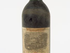 Vente aux enchères 1 BOUTEILLE CHÂTEAU LAFITE ROTHSCHILD 1er GCC PAUILLAC - 1974 - BG/ES