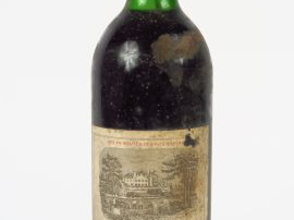 1 BOUTEILLE CHÂTEAU LAFITE ROTHSCHILD 1er GCC PAUILLAC - 1974 - BG/ES/