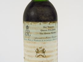 Vente aux enchères 1 BOUTEILLE CHÂTEAU MOUTON ROTHSCHILD 1er GCC PAUILLAC - 1977 - LB/ET