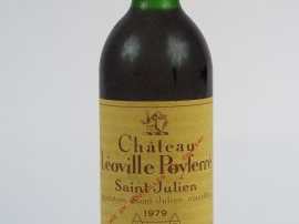 Vente aux enchères 1 BOUTEILLE CHÂTEAU LEOVILLE POYFERRE ST JULIEN - 1979 - BG