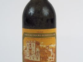 Vente aux enchères 1 BOUTEILLE CHÂTEAU DUCRU BEAUCAILLOU GCC ST JULIEN - 1982 - BTLS