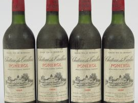 4 BOUTEILLES CHÂTEAU DU TAILHAS POMEROL - 1982 - BG/ES