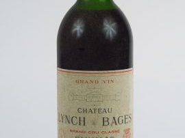 Vente aux enchères 1 BOUTEILLE CHÂTEAU LYNCH BAGES GCC PAUILLAC - 1986 - HEP/BLS