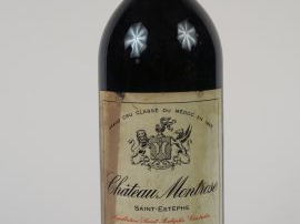 Vente aux enchères 1 BOUTEILLE CHÂTEAU MONTROSE GCC ST ESTEPHE - 1988 - ET/ELA
