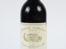 1 BOUTEILLE CHÂTEAU MARGAUX 1er GCC MARGAUX - 1992