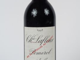 Vente aux enchères 1 BOUTEILLE CHÂTEAU LAFLEUR POMEROL - 1992