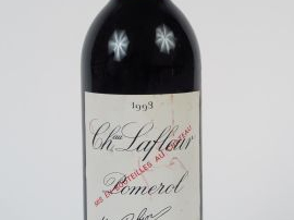 Vente aux enchères 1 BOUTEILLE CHÂTEAU LAFLEUR POMEROL - 1993 - BG