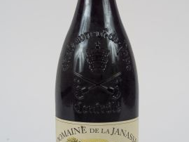 Vente aux enchères 1 BOUTEILLE CHATEAUNEUF DU PAPE DOMAINE DE LA JANASSE - 2000