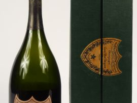 Vente aux enchères 1 MAGNUM CHAMPAGNE DOM PERIGNON ROSE - 1973 - GRANDE VIDANGE/COFFRET