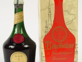 Vente aux enchères 1 BOUTEILLE BENEDICTINE D.O.M 43° - COFFRET
