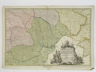 Vente aux enchères Lot de 3 cartes :  SCHUTZ H.C - Carte Moldau, Walachei, Bessarabien, K