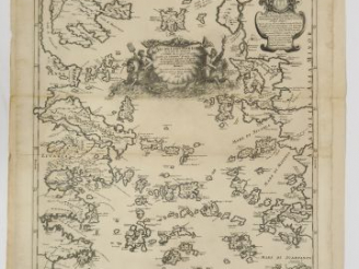Vente aux enchères ROSSI Jacomo - Carte Arcipelago Mar Egeo. 1685