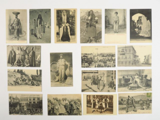 Vente aux enchères Album "Asie -comprenant environ 510 cartes postales, Moyen Orient : Li